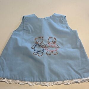 Child’s Handmade Vintage Embroidered Smock